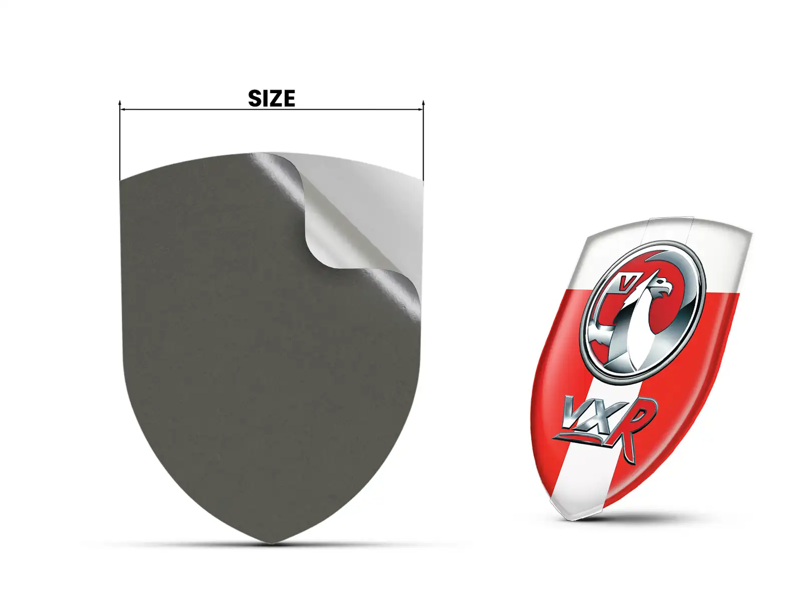 Vauxhall Autocollants Bombés Qualité Premium Max Résistants